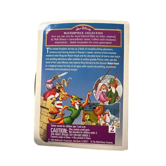Disney McDonalds Happy Meal Toy Robin Hood 1995 - Picture 4 of 6